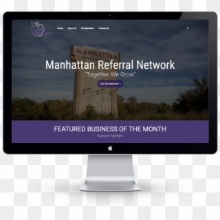 Manhattan Referral Network Web - Web Design Monitor Clipart