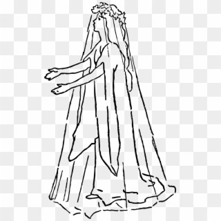 Spirit Costume Ghost Fantasy Png Image - Wedding Dress Clipart