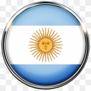 Argentina Flag Circle Nation Png Image - Bandera De Argentina En Circulo Clipart