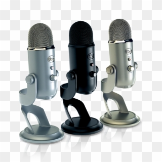 Blue Yeti All Styles - Blue Yeti Microphone Colors Clipart