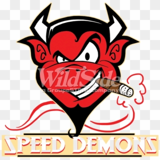Speed Demons Cartoon Devil - Red Devil Wallpaper Hd Iphone Clipart