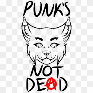 Punks Not Dead - Illustration Clipart