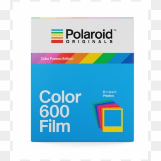 Polaroid 600 Type Colour With Colour Frames - Polaroid 600 Color Frame Clipart