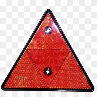 Triangle Reflector Red - Traffic Sign Clipart
