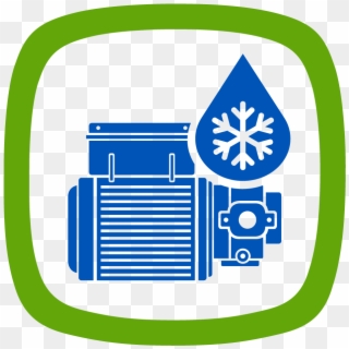 Pump Clipart Water - Water Cooling System Icon - Png Download