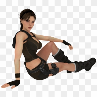 Lara Croft Render Png , Png Download - Angelina Jolie Lara Croft Render Clipart