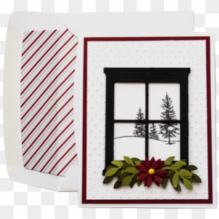 Christmas-poinsetta - Door Clipart