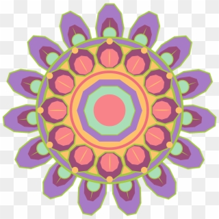 Mandala Geometric Pattern Shapes Png Image - Design Symmetry Clipart