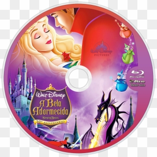 Sleeping Beauty Bluray Disc Image - Disney Sleeping Beauty Poster Clipart