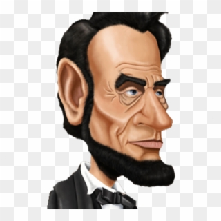 Lincoln Clipart Abraham Lincoln - Cartoon Abraham Lincoln Png Transparent Png