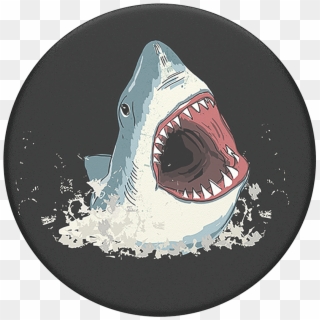 Shark , Popsockets - Shark Popsocket Clipart