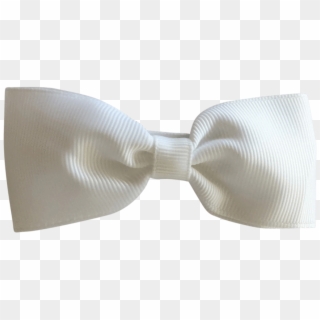 White Bow Png - Satin Clipart
