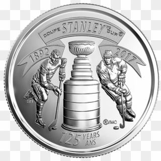 2017 25-cent 125th Anniversary Of The Stanley Cup® - Canadian Quarter Stanley Cup Clipart