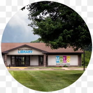 Duncan Falls/philo Branch Library - House Clipart