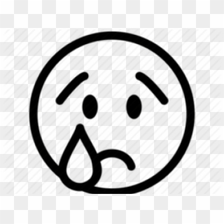 Crying Emoji Clipart Emoji Png - Circle Transparent Png