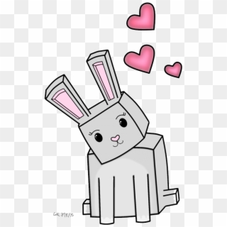 Minecraft Bunny Drawing Clipart