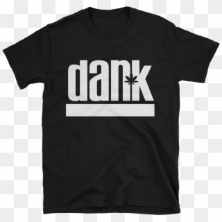 Black T Shirt With White Imprint That Reads Dank - Wicca Wicca Woo Clipart