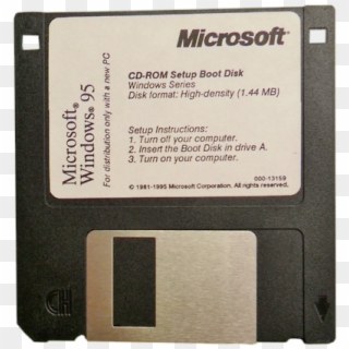 T R A N S P A R E N T~~ Windows 95 Floppy Not My Pic,just - Solid-state Drive Clipart