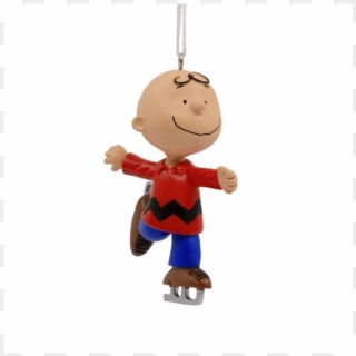 Details About Hallmark 2018 Peanuts Charlie Brown Skating - Cartoon Clipart