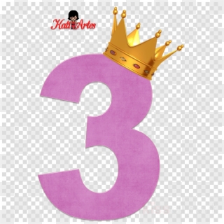 Numero 3 Princesa Sofia , Png Download - Illustration Clipart