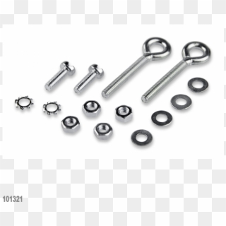 Screw Set, Without Cable Gland Size M4 - Key Clipart