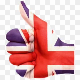 Flag Union Jack British Png Image - Uk Flag Hand Png Clipart