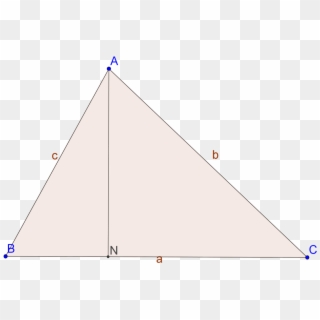 Sine Law - Triangle Clipart