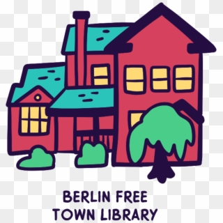 Berlin Free Town Library , Brln Clipart