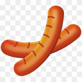 Chinese Sausage Hot Dog Bratwurst Frankfurter Wxfcrstchen - Frankfurter Png Clipart