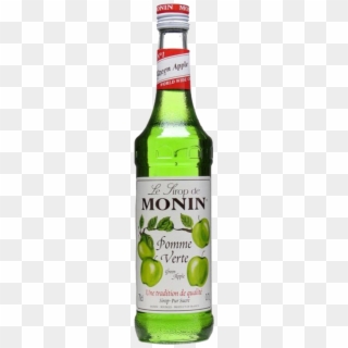 Monin Green Apple Syrup Clipart