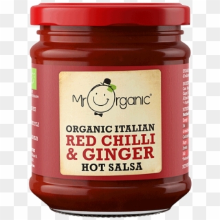 Organic Red Chilli & Ginger Hot Salsa - Mr Organic Chocolate Spread Clipart