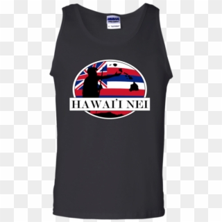 Hawai'i Nei King Kamehameha 100% Cotton Tank Top, Sleeveless, - Top Clipart