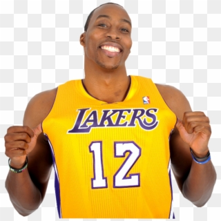 Los Angeles Lakers , Png Download - Dwight Howard Authentic Lakers Jersey Clipart