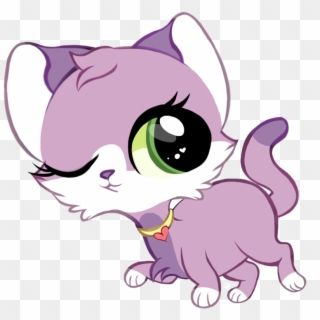 Lps Style Cat - Drawing Clipart