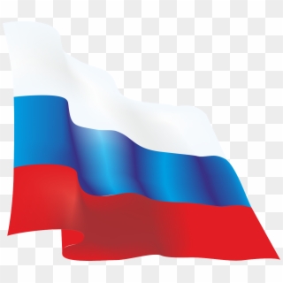 Russian Flag Png - Российский Флаг На Прозрачном Фоне Clipart