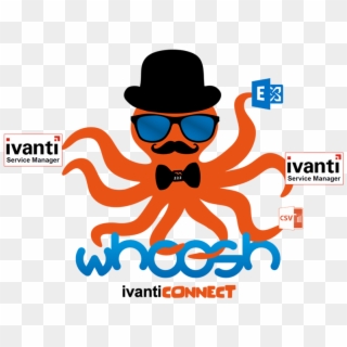 Whoosh Ivanti Connect Oktopus Xs - Clip Art - Png Download