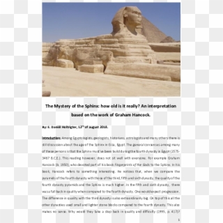 Docx - Great Sphinx Of Giza Clipart