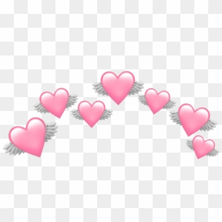 #heart #hearts #pink #pinkemoji #pinkheart #emoji #emojis - Heart Clipart