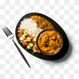 Chicken Tikka - Rice And Curry Clipart