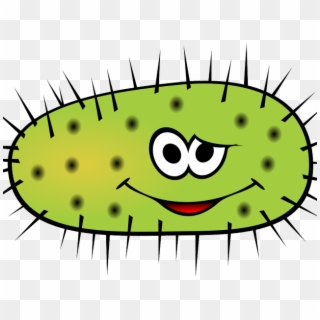 Bacteria Clipart Fungal Infection - Bacteria Cartoon Transparent Background - Png Download
