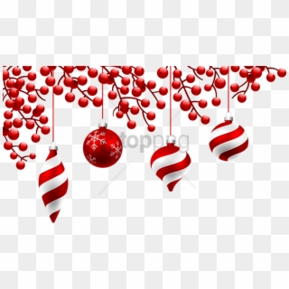 Free Png Red Christmas Decorations Png Image With Transparent - Transparent Christmas Decoration Png Clipart