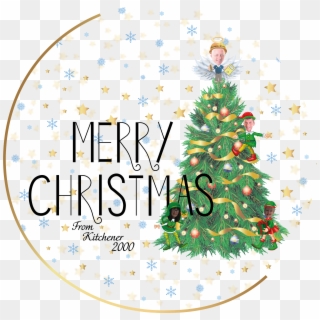 Merry Christmas - Christmas Tree Clipart