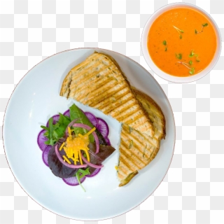 Pesto Grilled Cheese - Tomato Soup Clipart