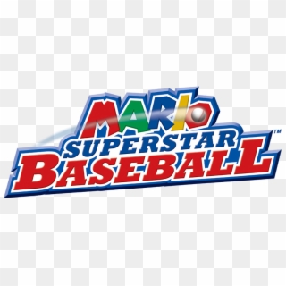 Mario Superstar Baseball Logo Clipart