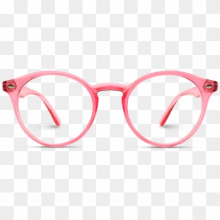 Transparent Pink Glasses - Transparent Material Clipart