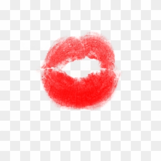 Red Lipstick Kiss - Lip Gloss Clipart
