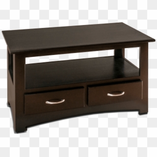 #340 Coffee Table - Drawer Clipart