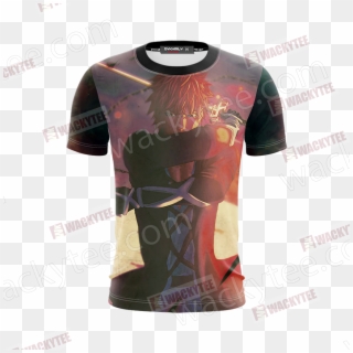 Bleach Kurosaki Ichigo 3d T Shirt Fullprinted Unisex - Pattern Clipart