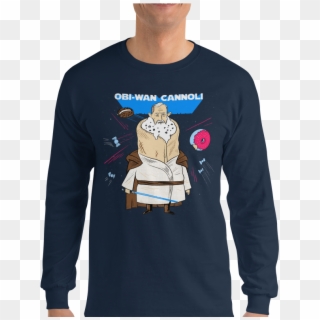 Obi Wan Cannoli Long Sleeve T Shirt - Obi Wan Cannoli Clipart