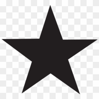 Icono Estrella Png - Black Star Png Clipart